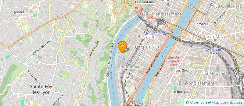 localisation de l'entreprise PCR  LYON