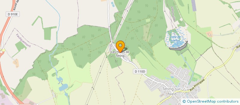 localisation de l'entreprise PCR 57  TETING-SUR-NIED