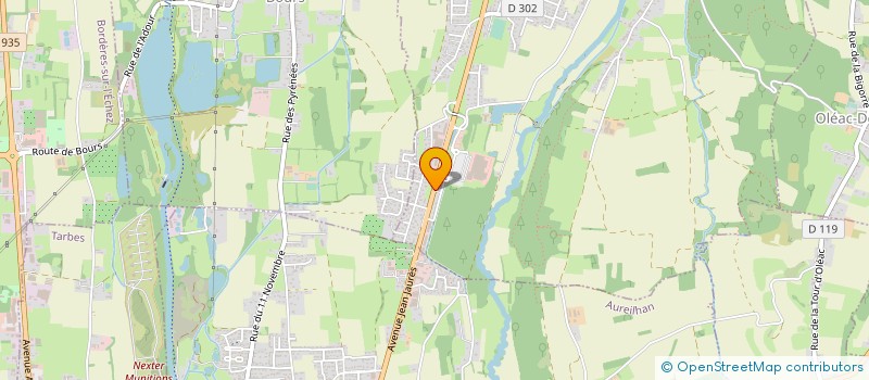 localisation de l'entreprise PCR 65  ORLEIX