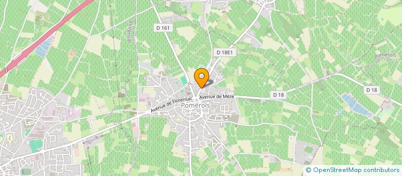 localisation de l'entreprise PCR à POMEROLS