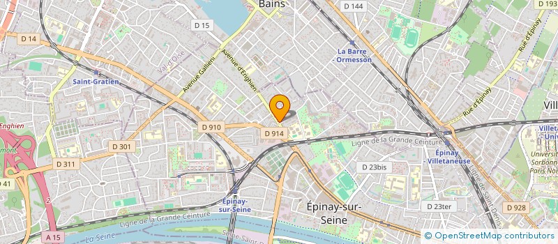 localisation de l'entreprise PCR ETANCHE à EPINAY-SUR-SEINE