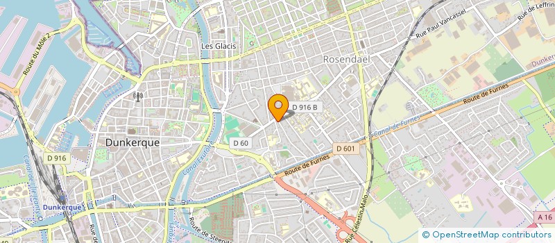 localisation de l'entreprise PCR FLANDRES à DUNKERQUE