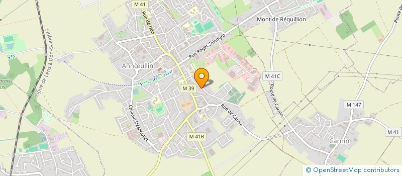 localisation de l'entreprise PCRBT à DON
