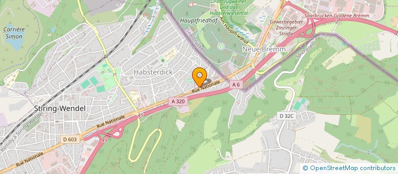 localisation de l'entreprise PCRJ  SPICHEREN