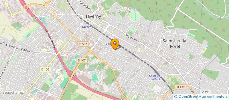 localisation de l'entreprise PCRS-PHILIPPE CHRISTOPHE ROSSONI STEPHAN  TAVERNY