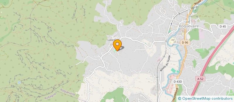 localisation de l'entreprise PCS  ROQUEVAIRE