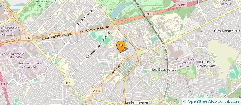 localisation de l'entreprise PCS à AULNAY-SOUS-BOIS