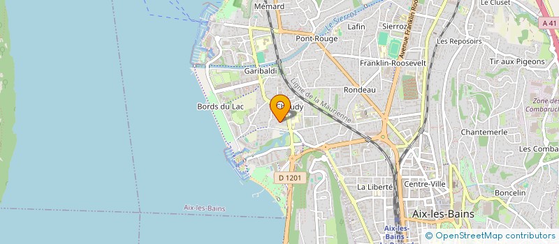 localisation de l'entreprise PCS CONSEILS à AIX-LES-BAINS