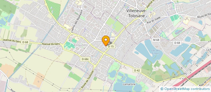 localisation de l'entreprise PCS MENDES  FROUZINS