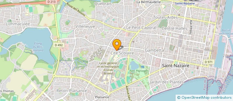 localisation de l'entreprise PCS PRO CND SERVICES GROUPE  SAINT-NAZAIRE