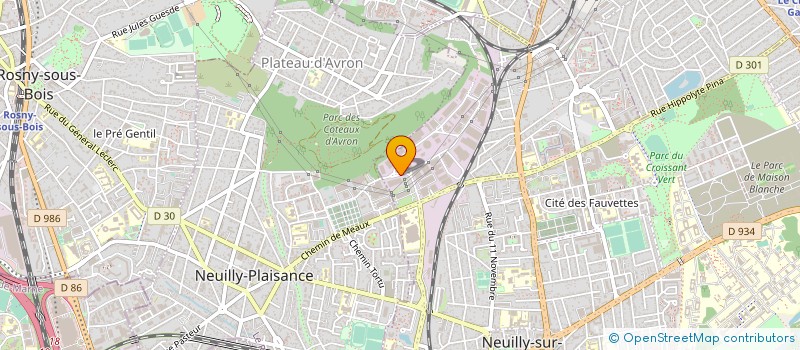 localisation de l'entreprise PCS SARL à NEUILLY-SUR-MARNE