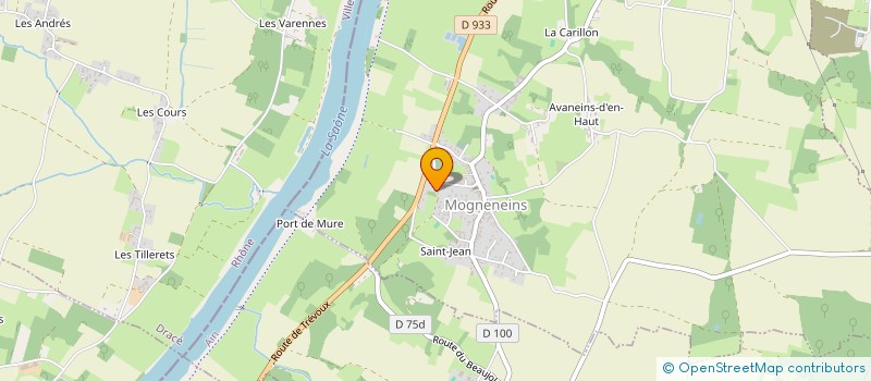 localisation de l'entreprise PCS SERVICES  MOGNENEINS