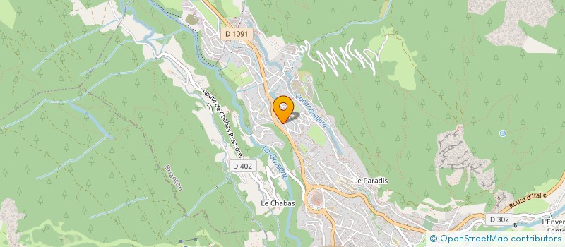 localisation de l'entreprise PCS TRISTAN à BRIANCON