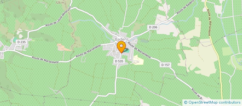 localisation de l'entreprise PCSB  BADENS