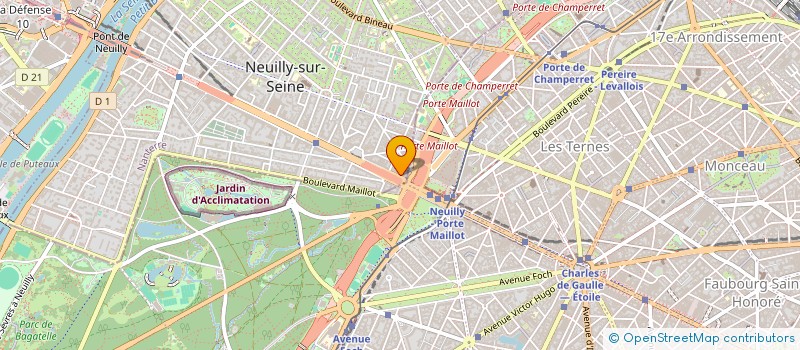 localisation de l'entreprise PCSC ADVISORY à NEUILLY-SUR-SEINE