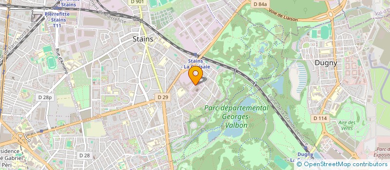 localisation de l'entreprise PCSI AMENAGEMENT à STAINS