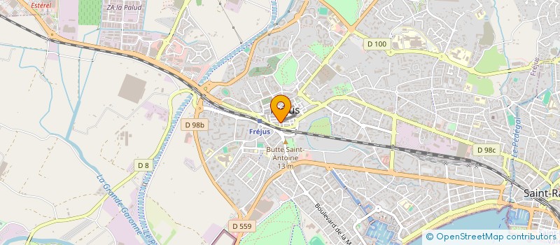 localisation de l'entreprise PCT à FREJUS