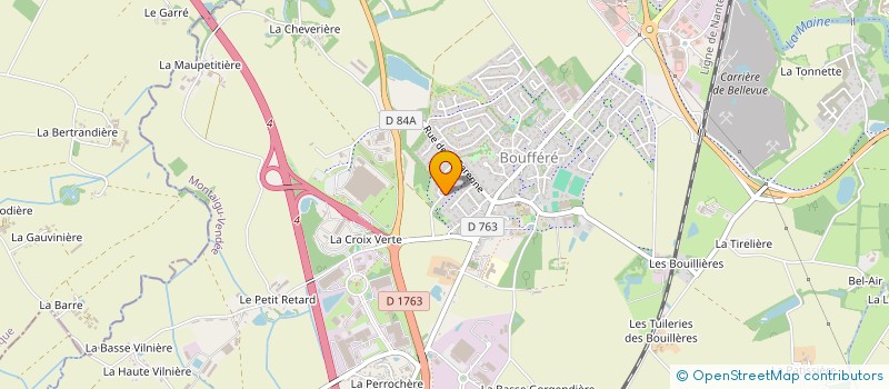 localisation de l'entreprise PCTE ROCHESERVIERE à MONTAIGU-VENDEE