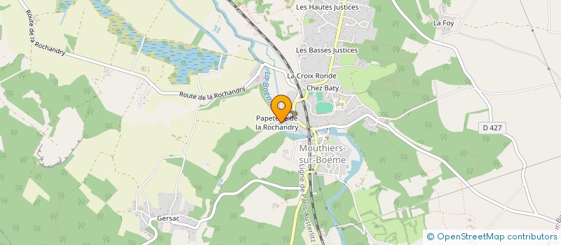 localisation de l'entreprise PCV INVEST à MOUTHIERS-SUR-BOEME
