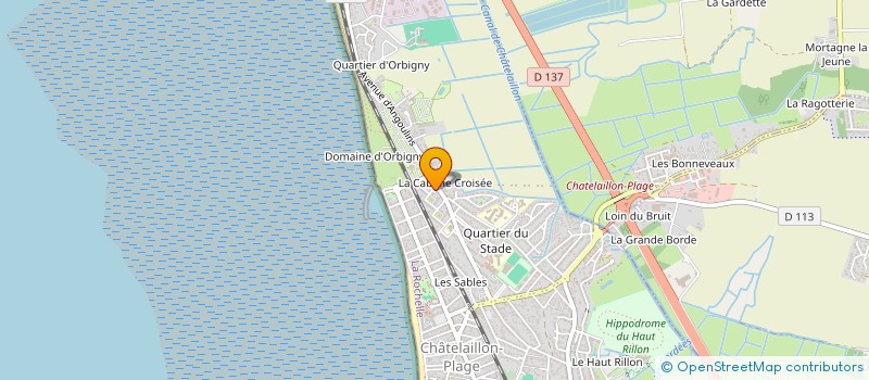 localisation de l'entreprise PCV LE ROY à CHATELAILLON-PLAGE