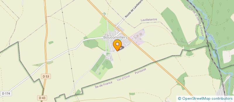 localisation de l'entreprise PCVI SAS  BOUCONVILLERS