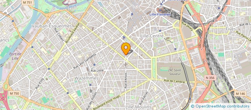 localisation de l'entreprise PCX à LILLE