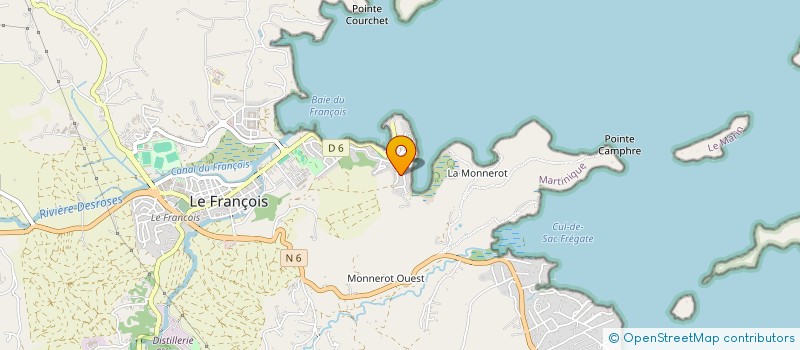 localisation de l'entreprise PCY  LE FRANCOIS