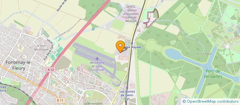 localisation de l'entreprise PCYS  SAINT-CYR-L'ECOLE