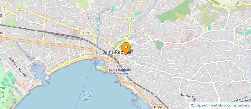 localisation de l'entreprise PCZ à SAINT-RAPHAEL