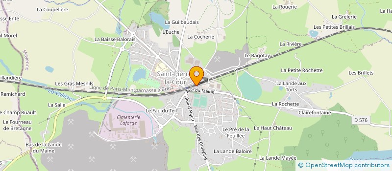 localisation de l'entreprise PD PLAN FRANCE à LA BRULATTE
