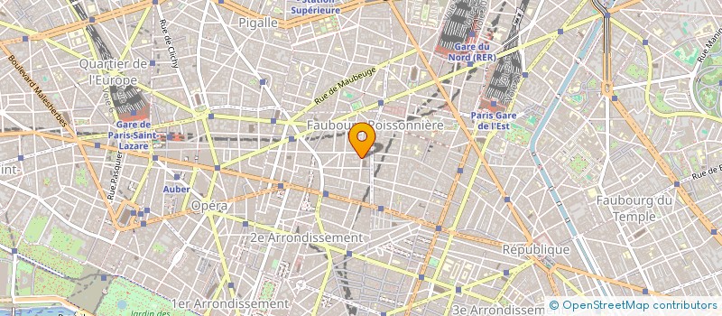 localisation de l'entreprise PDA  PARIS