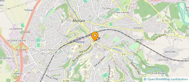 localisation de l'entreprise PDA AND CO  MORLAIX