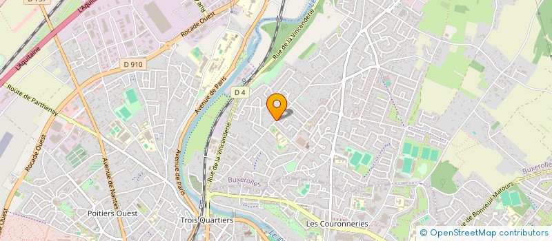 localisation de l'entreprise PDC  BUXEROLLES