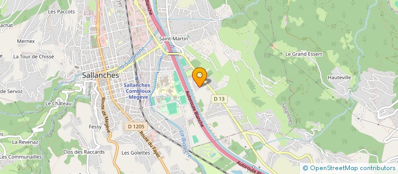 localisation de l'entreprise PDCLDC à SALLANCHES
