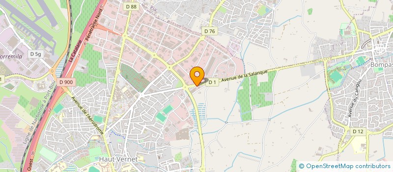 localisation de l'entreprise PDEL PRIVE  PERPIGNAN