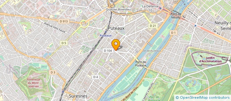 localisation de l'entreprise PDEV CONSULTING à PUTEAUX