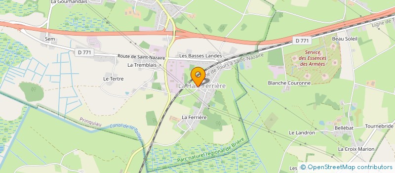 localisation de l'entreprise PDF 44  PRINQUIAU