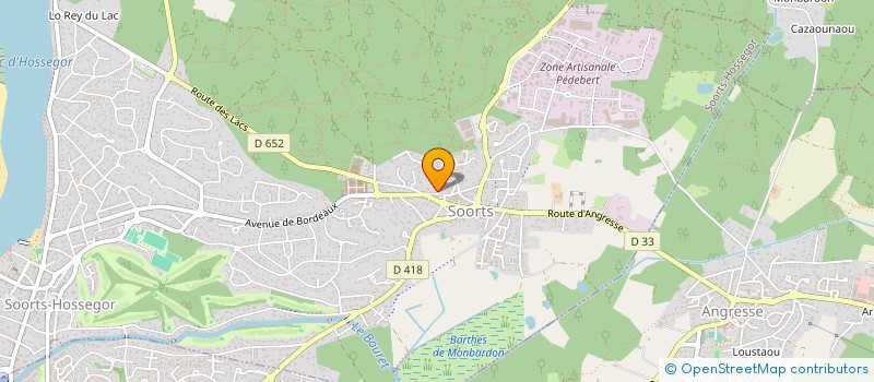 localisation de l'entreprise PDF  SOORTS-HOSSEGOR