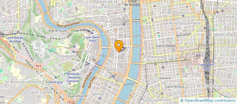 localisation de l'entreprise PDG  LYON