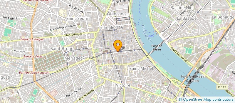 localisation de l'entreprise PDG DIAMANT  BORDEAUX