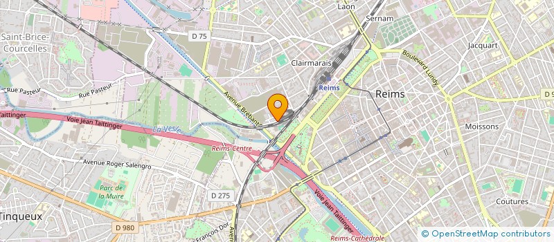 localisation de l'entreprise PDG IMMOBILIER  REIMS