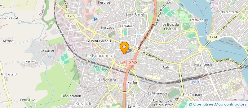 localisation de l'entreprise PDGCR SARL à LORIENT