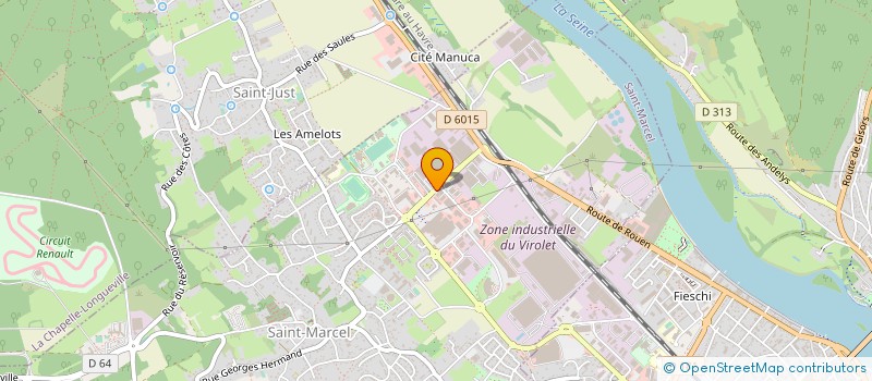 localisation de l'entreprise PDL à SAINT-MARCEL
