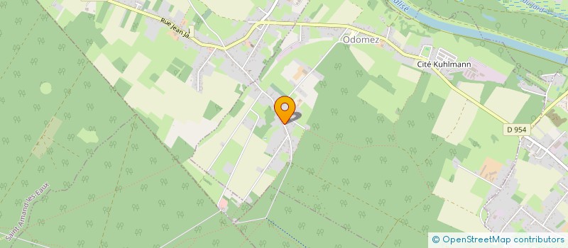 localisation de l'entreprise PDM à ODOMEZ