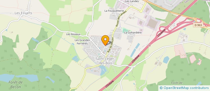 localisation de l'entreprise PDM II  LA POSSONNIERE