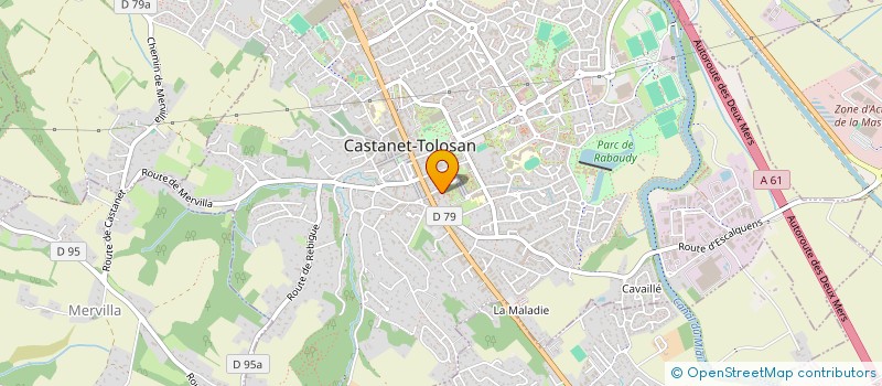 localisation de l'entreprise PDMG à CASTANET-TOLOSAN