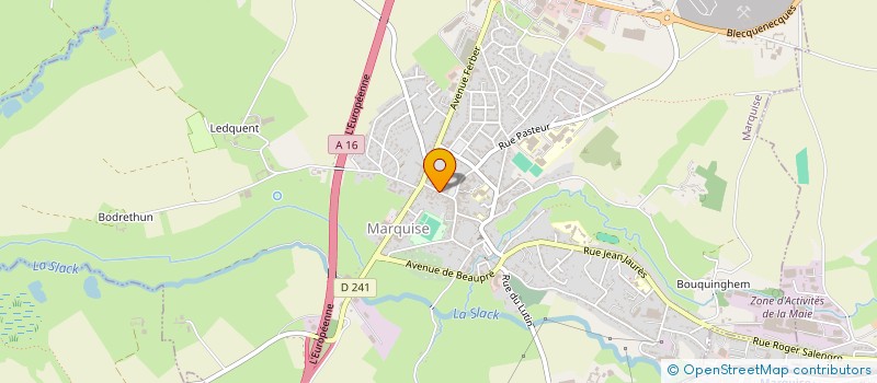 localisation de l'entreprise PDN à MARQUISE