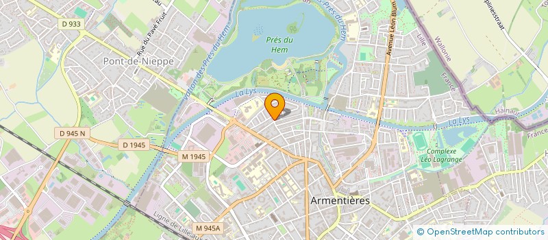 localisation de l'entreprise PDN RENOV  ARMENTIERES