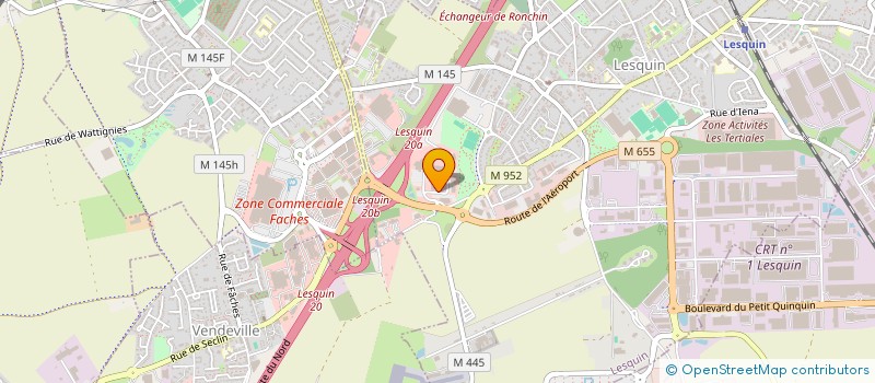 localisation de l'entreprise PDO-AULNOY  LESQUIN