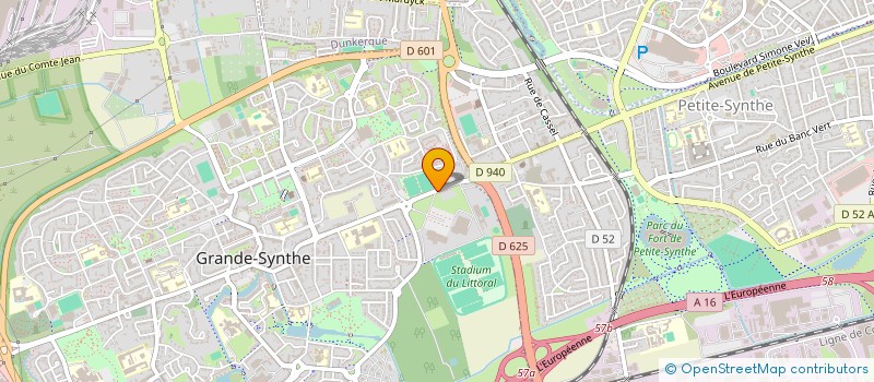 localisation de l'entreprise PDO-GRANDE-SYNTHE  GRANDE-SYNTHE